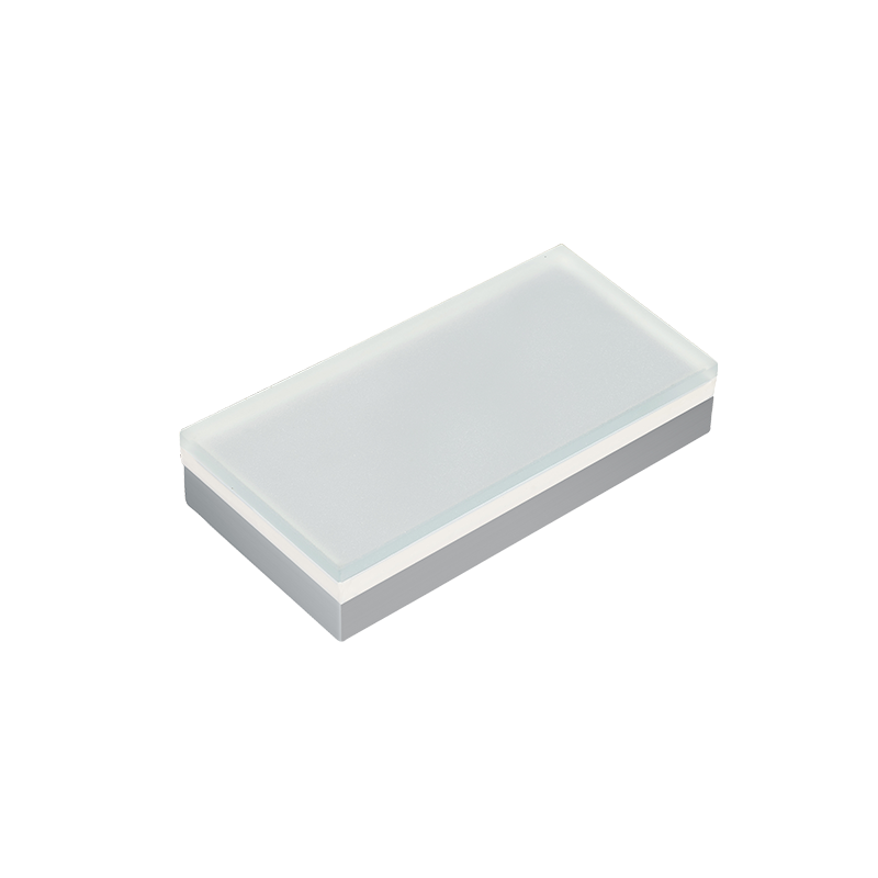 BL 系列 200×100×55mm IP67/IP68 IK10 长方形 LED 砖灯，适用于广场与景观照明