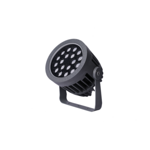 FL 系列 φ160×212.5mm 30 颗 LED 远射配光圆形投光灯，适用于大型建筑幕墙照明