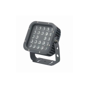FL 系列 160×91×201mm IP65 24 颗 LED 方形投光灯，适用于幕墙、桥梁与景观照明