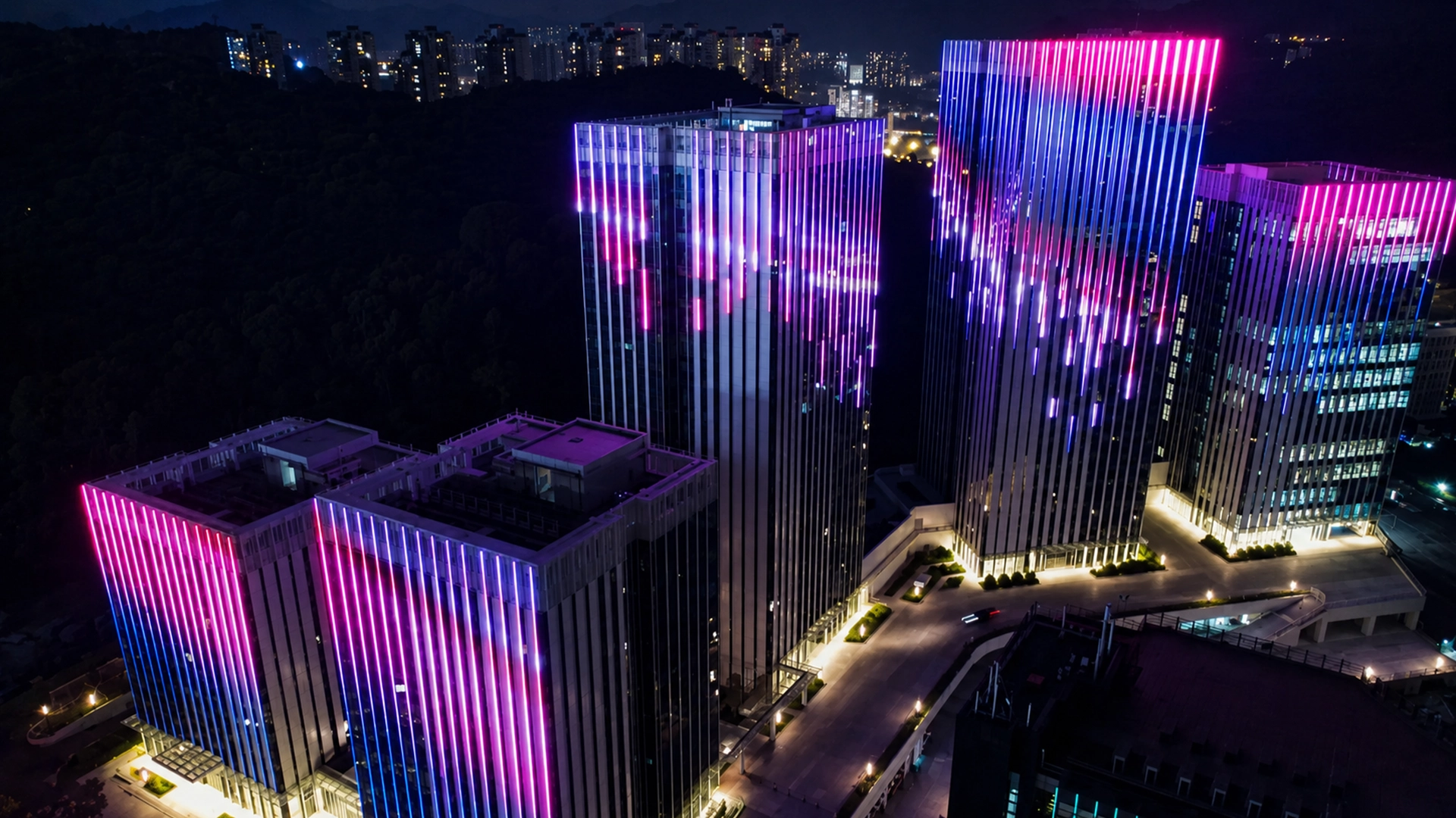 Outdoor architectural lighting for design-side product selection