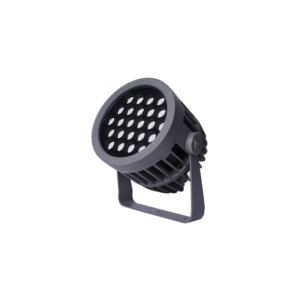 FL Series φ180×242mm 32-LED High-Brightness Round Flood Light for Large Building and Bridge Facade Lighting