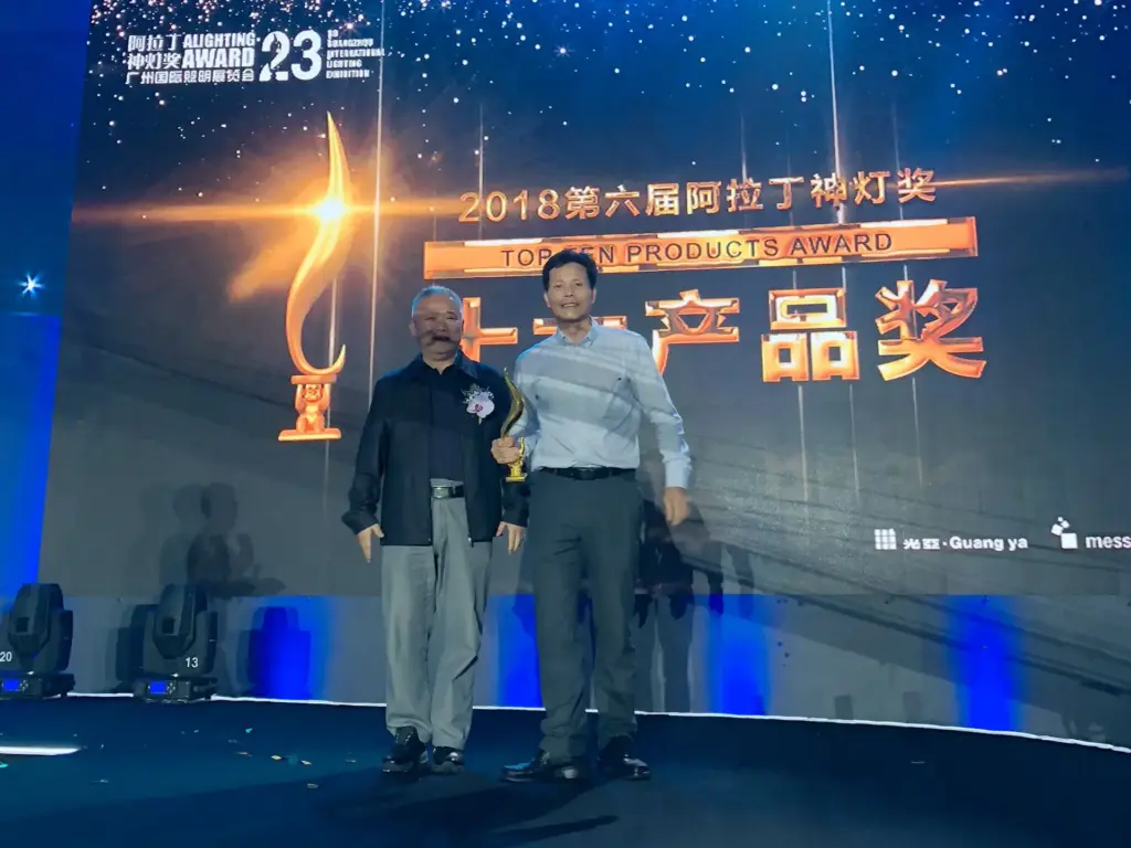 Wood LED Stairs awarded "Top Ten Products Award" of Alighting Award